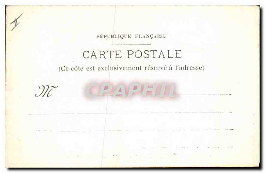 CPA Aix en Provence Grand Hotel des Thermes Un Coin du Parc  — Verso