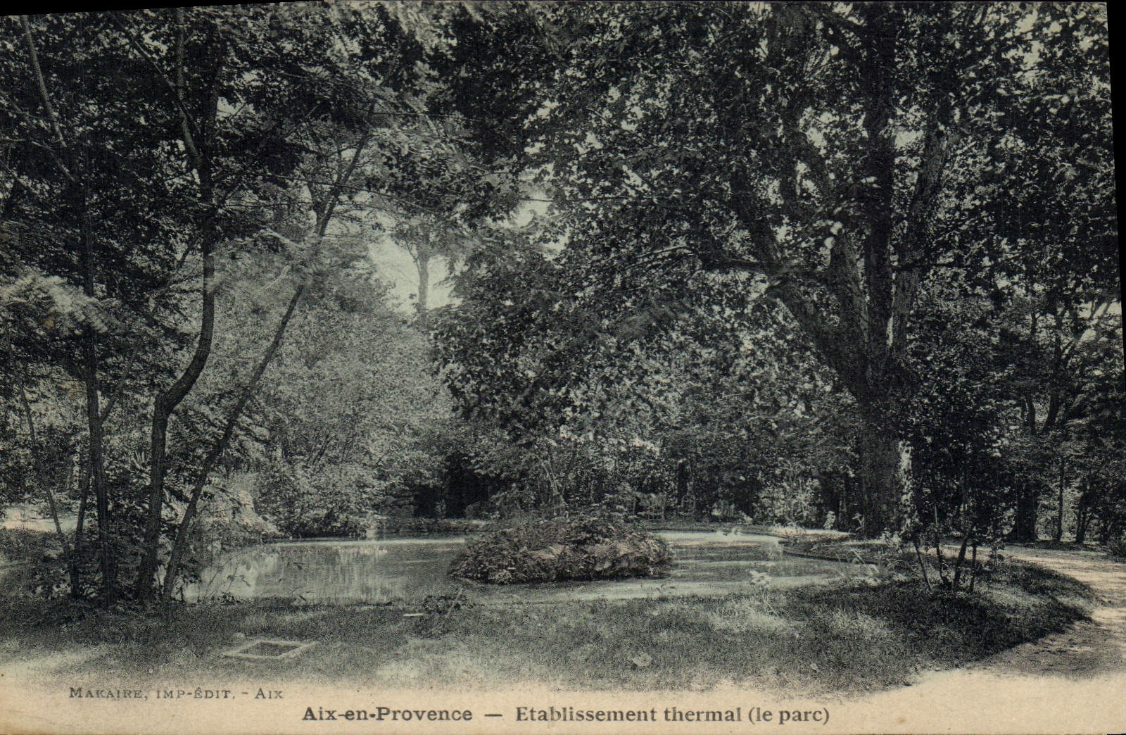 Aix-en-Provence — Kurort (der Park) — Makaire, IMP-ÉDIT, Aix