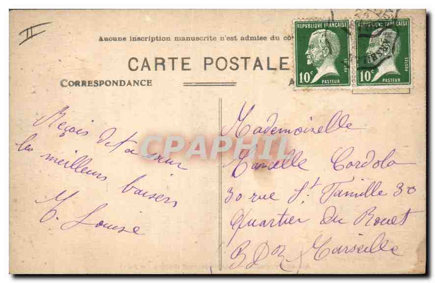 Aix-en-Provence — Kurort (der Park) — Makaire, IMP-ÉDIT, Aix — Rückseite
