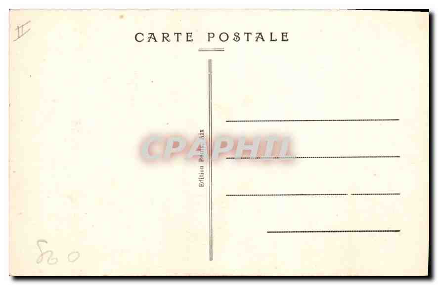AIX-en-PROVENCE — Grand Hôtel des Termes Sextius — Édition Postale Six — Verso