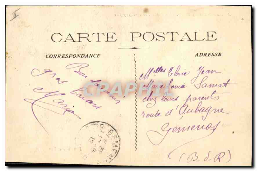 AIX-EN-PROVENCE - Hotel des Thermes Sextius — J. P. Bouis, Verlag — Rückseite