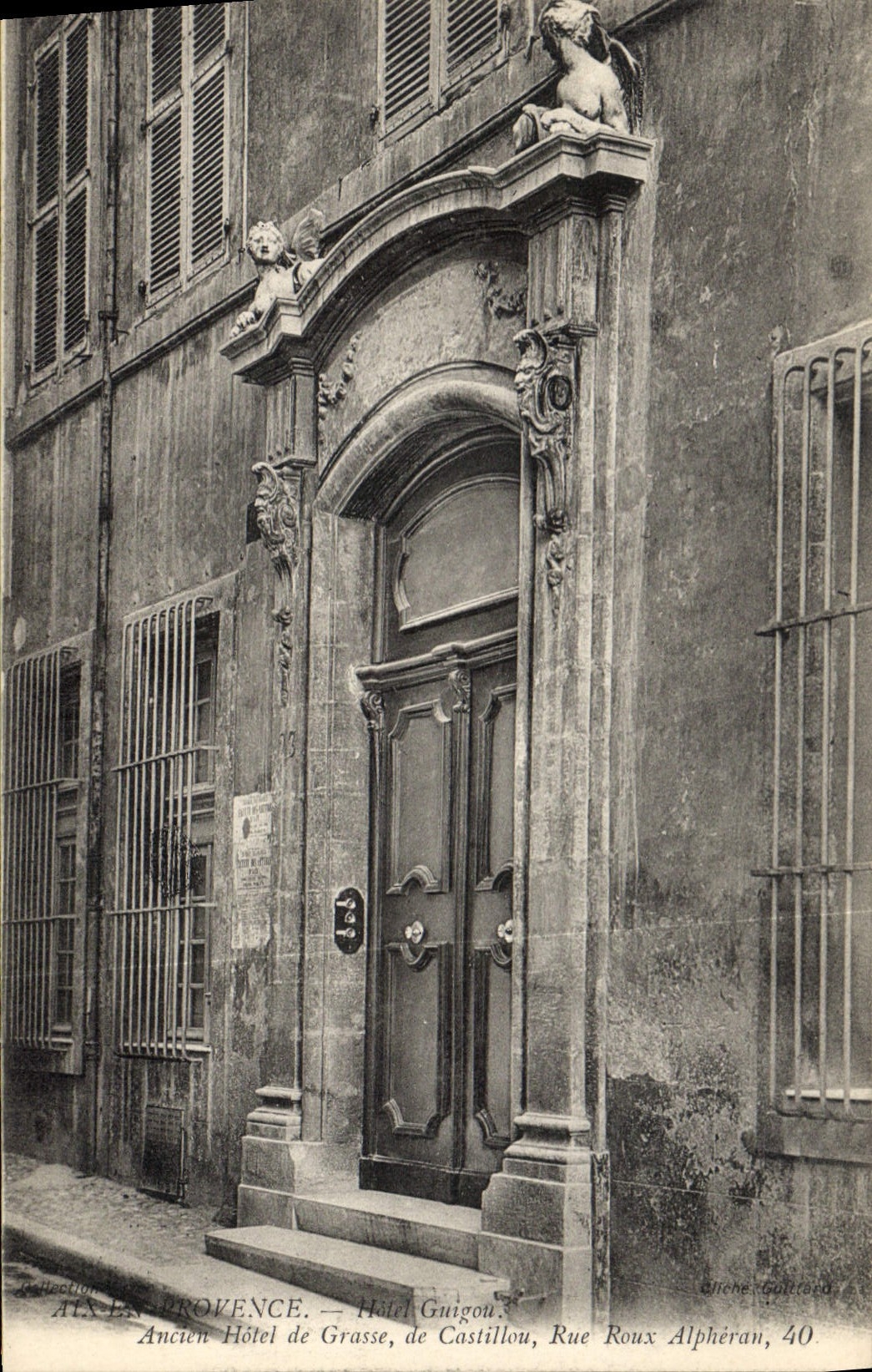 CPA Aix En Provence Hotel Gnigou Ancien hotel de Grasse de Castillou 