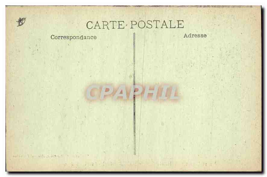 Aix-en-Provence — Hôtel d'Espagnet (XVIIe siècle) — Cours Mirabeau — Collection C. Martinet — Verso