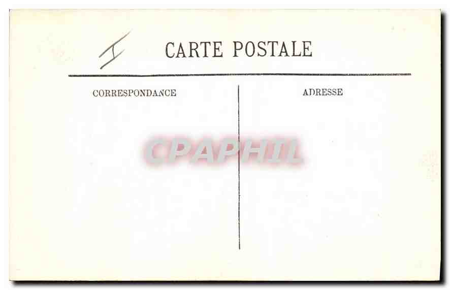 Aix-en-Provence — Maison des Galices (XVIIe siècle), Rue Grand Séminaire — Collection Mayer, Cliché Guitard — Verso