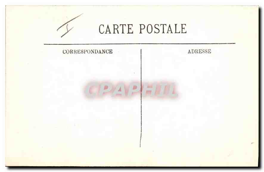 Porte, Hôtel Fauris Saint-Vincent — Aix-en-Provence, 4715 Cours Mirabeau — Éditeur G. Gaultard — Verso