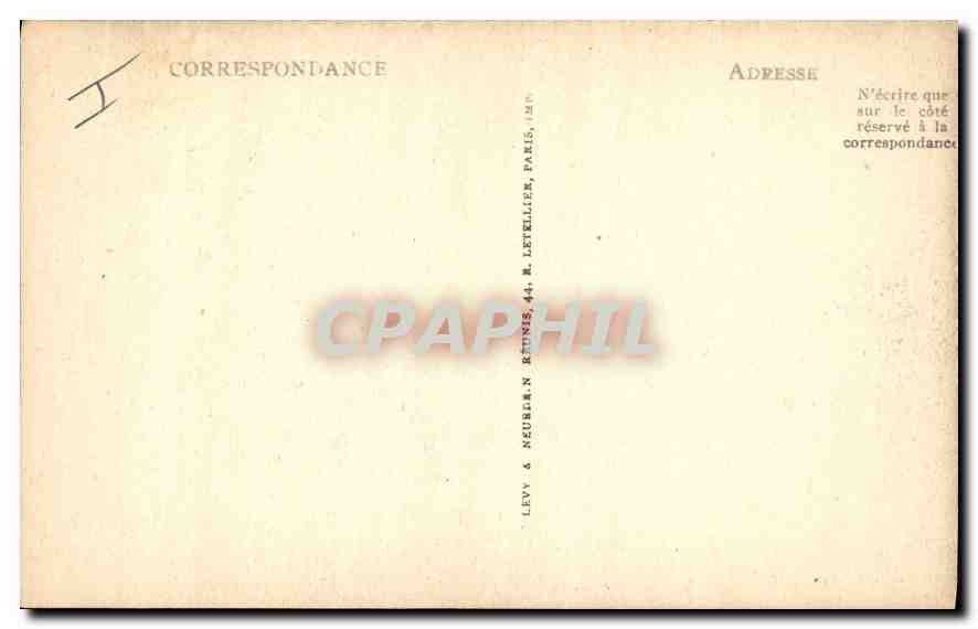 Aix-en-Provence — Hotel Bonnet de la Beaume, eind 18e eeuw — Uitgever Tavelle — Achterkant