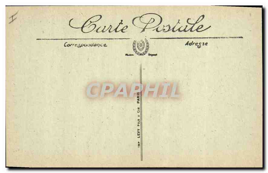 Aix-en-Provence — Hôtel de Simiane de la Cépède, Rue Chastel — Tavelle, Éditeur, n°1 — Verso