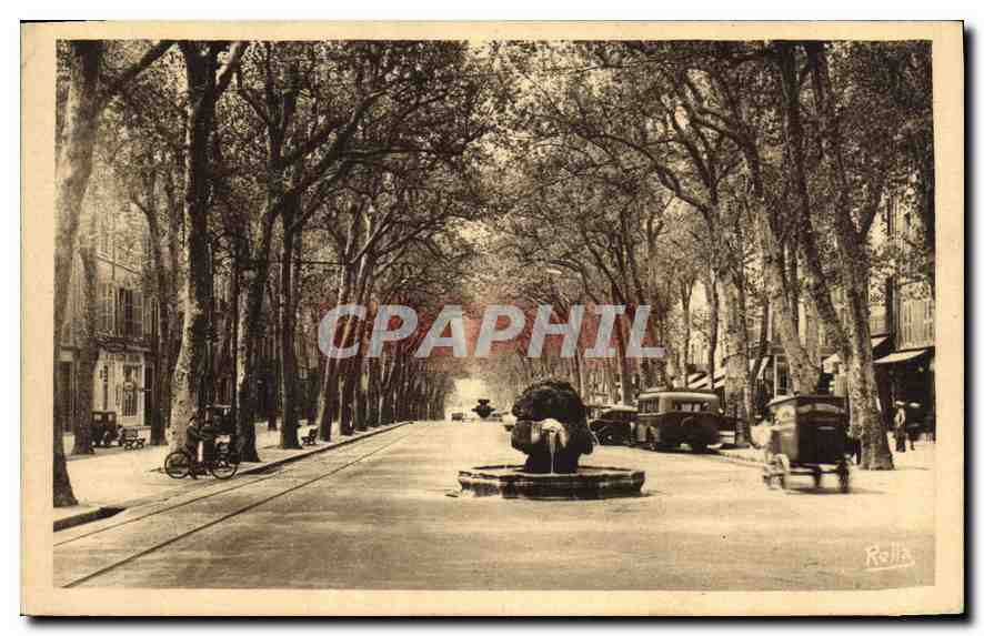 Aix-en-Provence — Le cours Mirabeau — Rolia