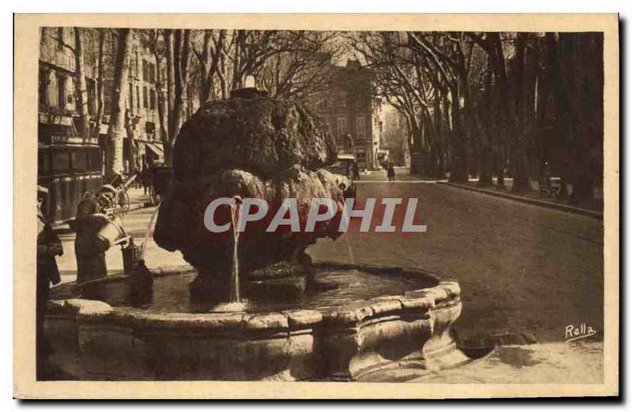 Aix-en-Provence — Fontaine Chaude — Rella