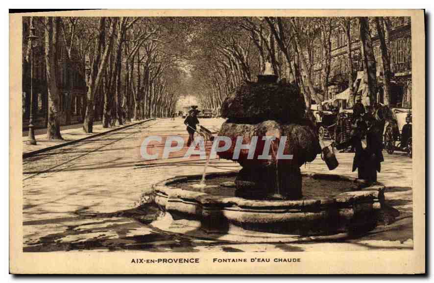Aix-en-Provence — Fontaine d'Eau Chaude — CPAPHIL