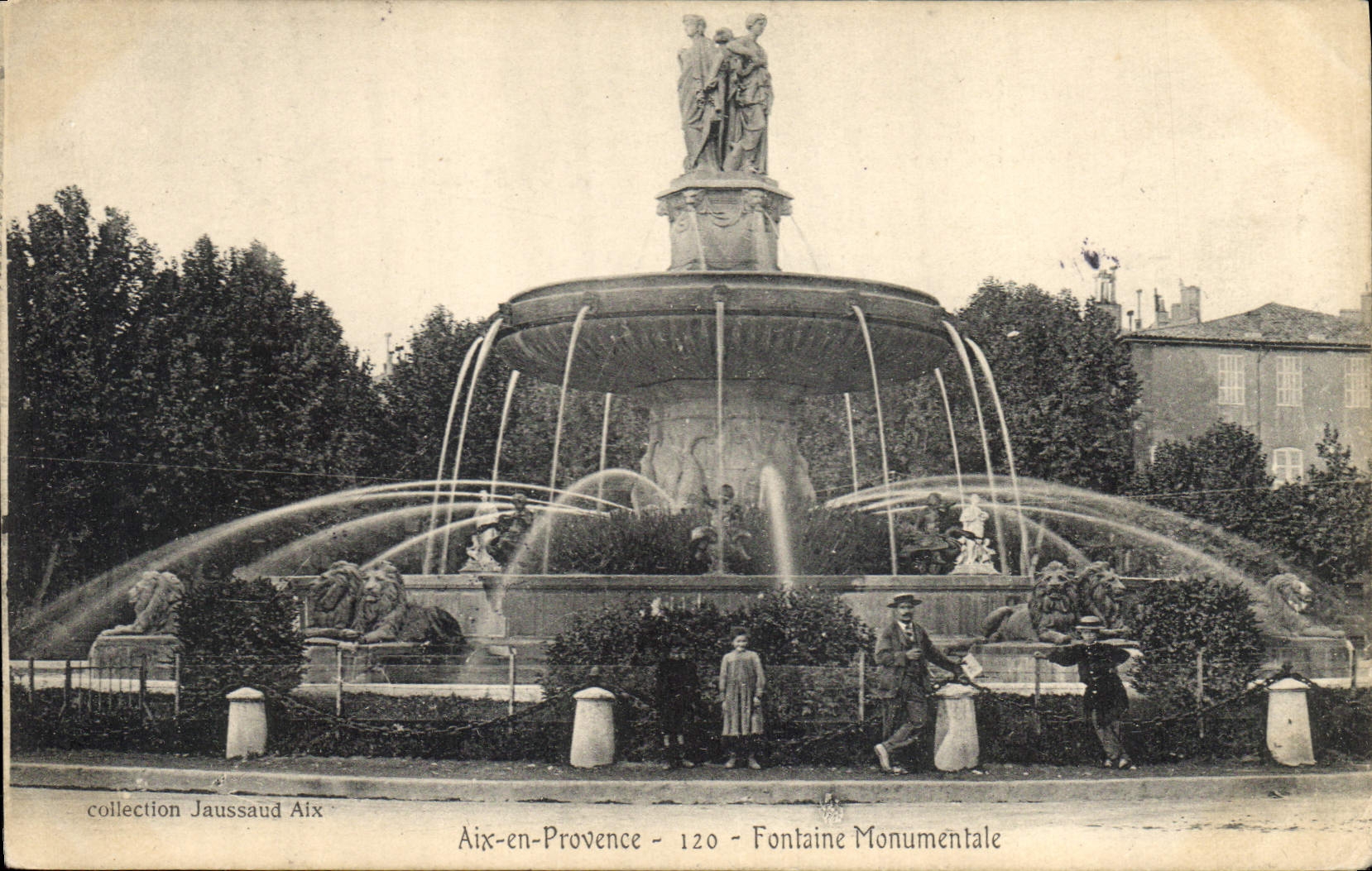Aix-en-Provence — Fontaine Monumentale — collection Jaussaud
