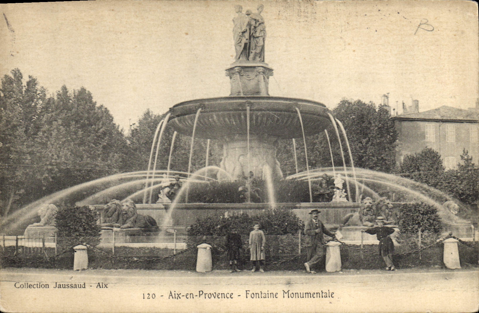 Aix-en-Provence — Fontaine Monumentale — Collection Jaussaud - n°120