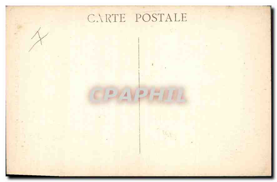 CPA Aix en Provence Fontaine des 4 Dauphins  — Rückseite