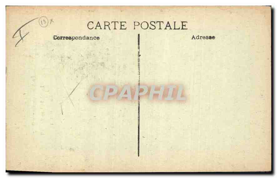 Alx en Provence — Fontaine des Quatre Dauphins, Église St-Jean de Malte, Rue Cardinale — Collection Maithel Alx — Rückseite