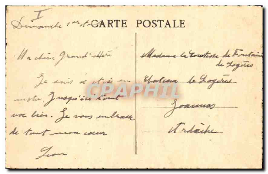 CPA Aix en Provence Fontaine Pascal  — Rückseite