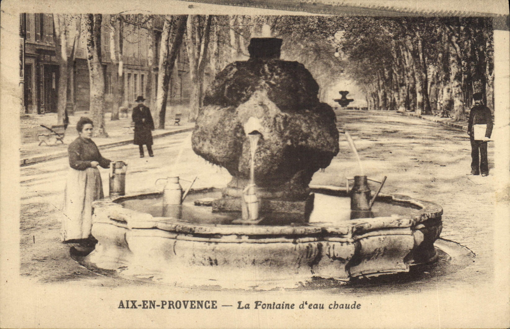 Aix-en-Provence — La Fontaine d'eau chaude