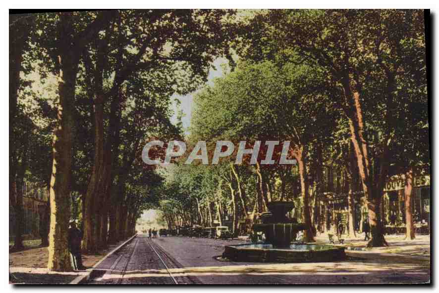 CPA Aix en Provence Le Cours Mirabeau 