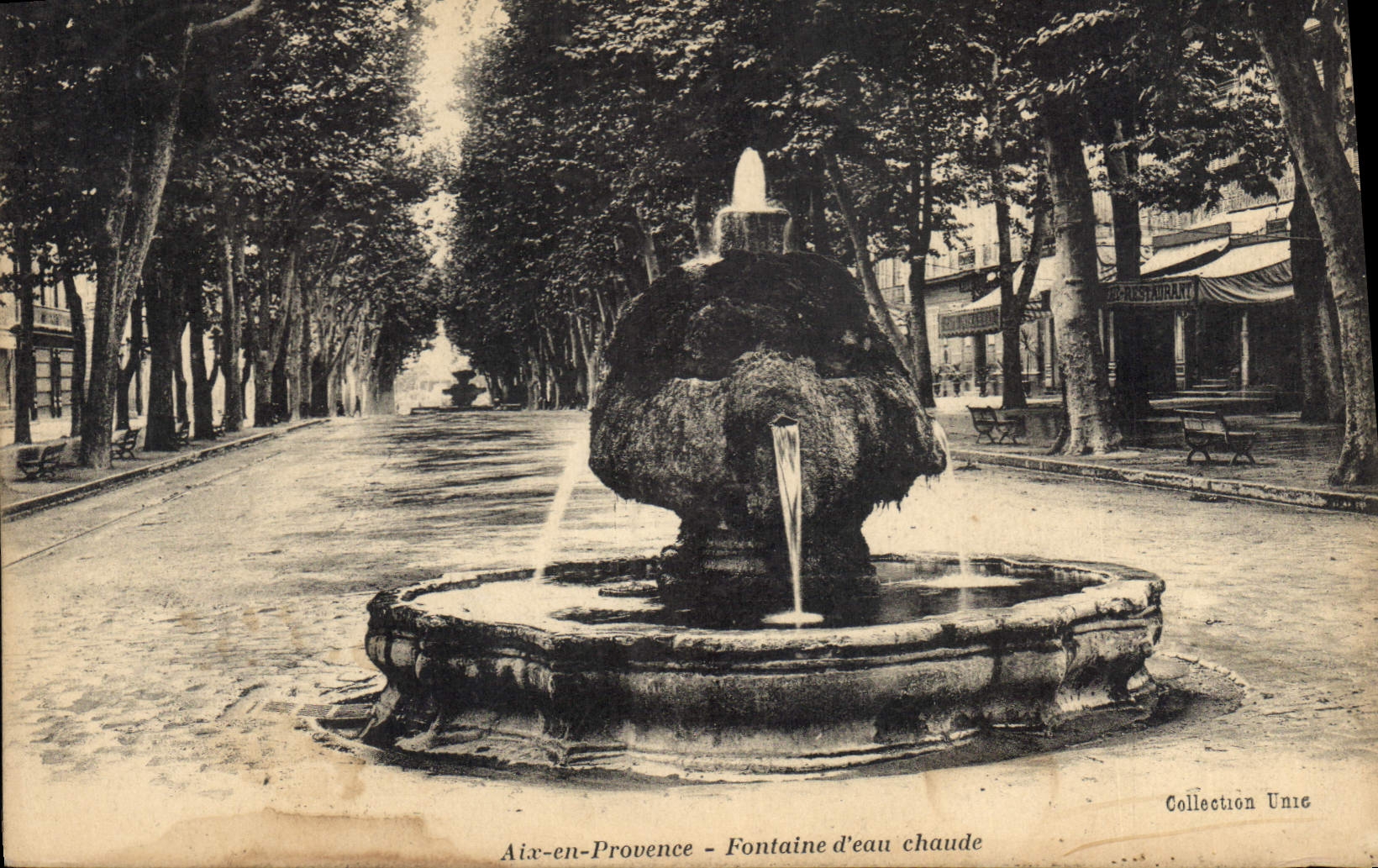 Aix-en-Provence — Quellbrunnen — Collection Unie