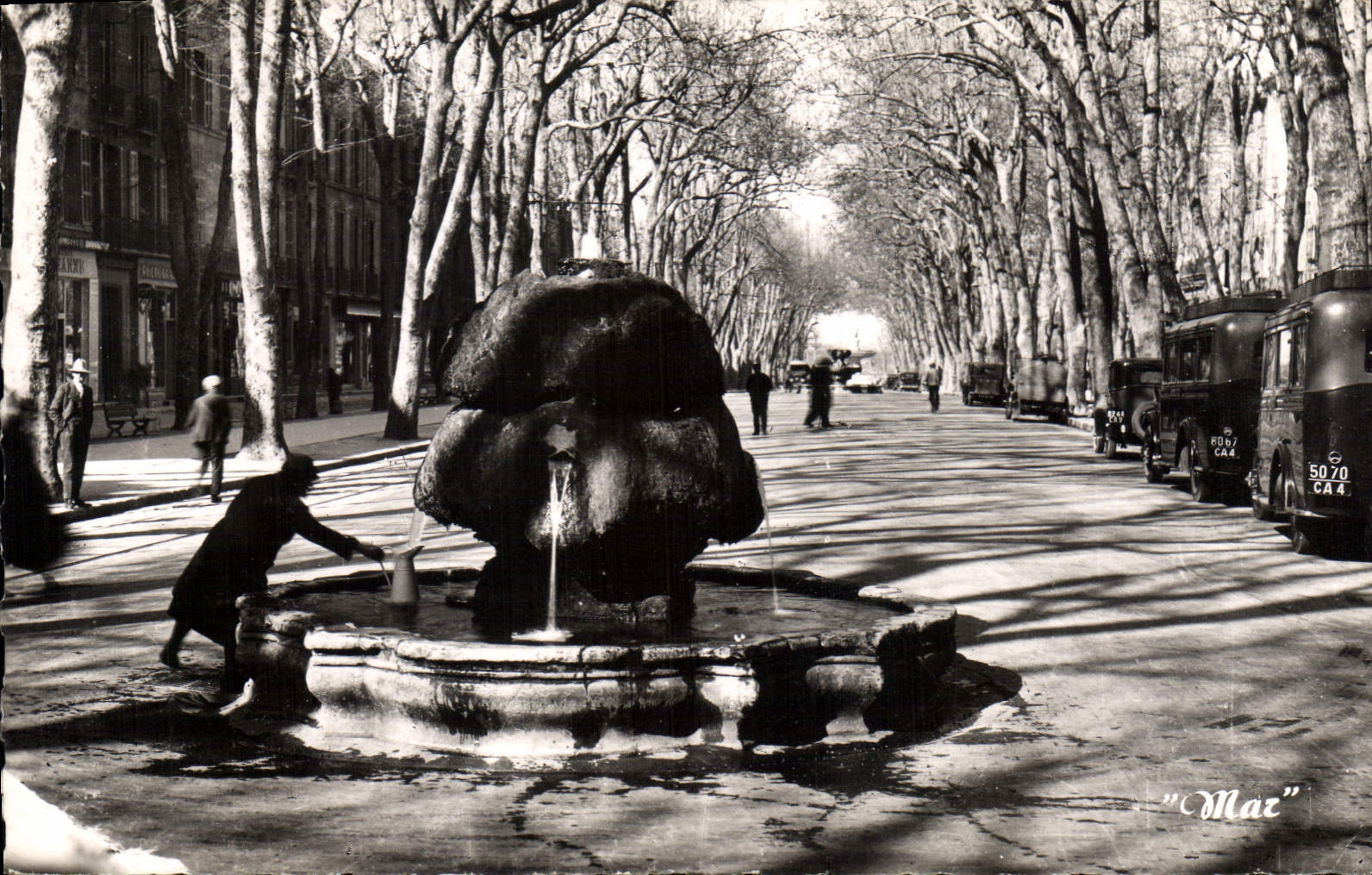 Fontaine 'Maz' — Aix-en-Provence — éditée par 'Ville d'Art'