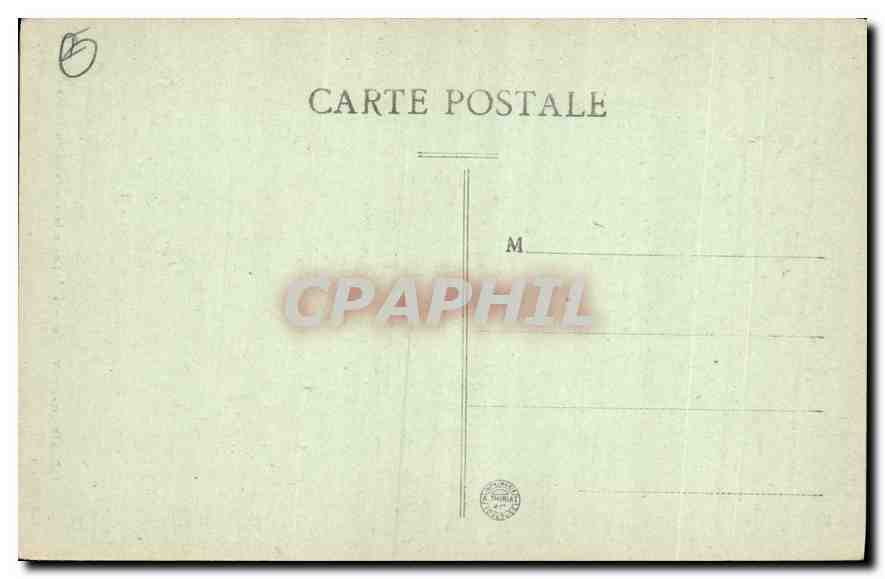Aix-en-Provence — L'Aigle de la Fontaine du Palais — Coll. Rolland n°442 — Verso
