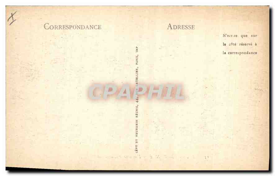 Aix-en-Provence — Quelle mit warmem Wasser — Verlag LL. Nr. 15 — Rückseite