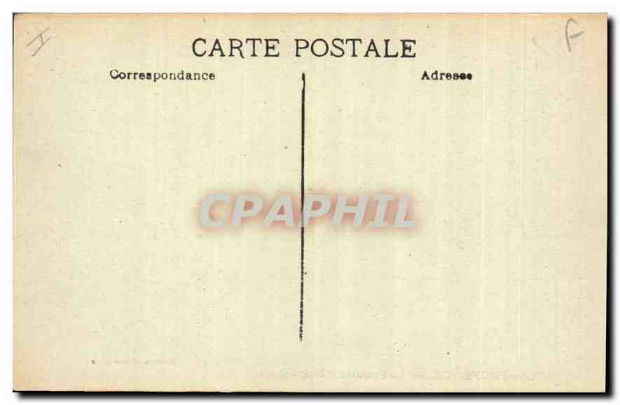 AIX-en-PROVENCE — La Fontaine d'Eau Chaude — Édition Bouss Aîné — Verso