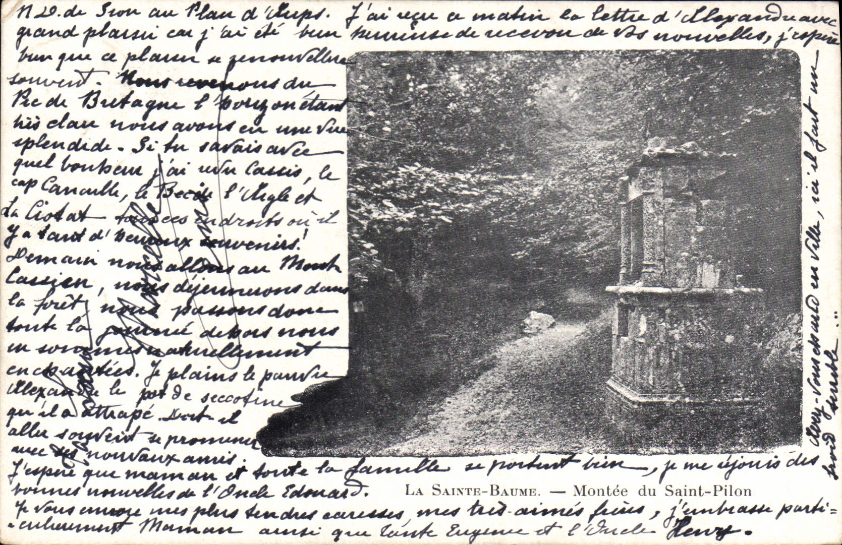 La Sainte-Baume — Montée du Saint-Pilon — Éditeur non identifié
