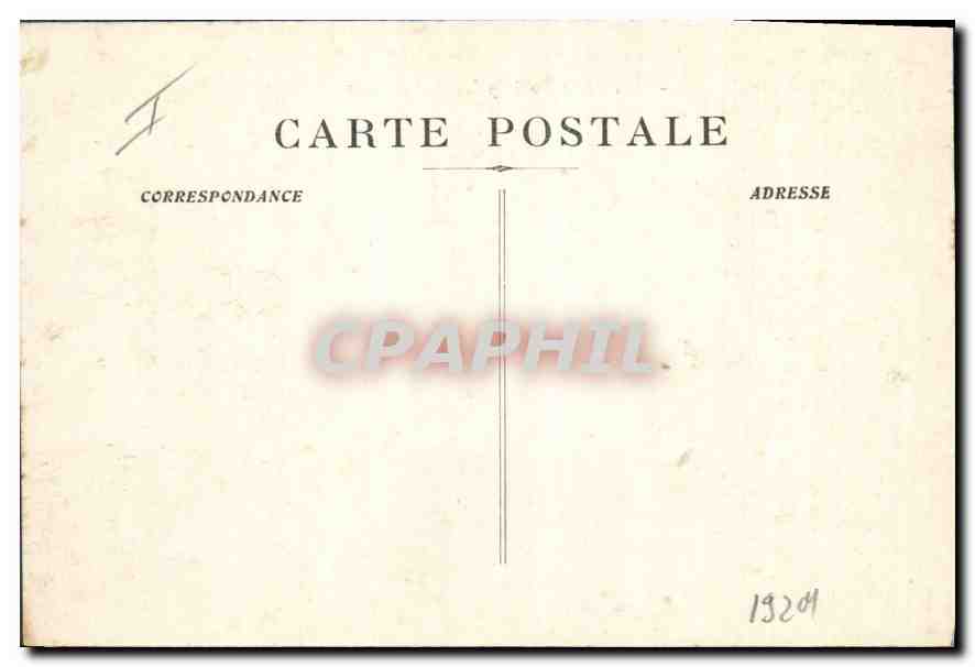 CPA La Sainte Baume Vue de la Foret prise de la Grotte  — Verso