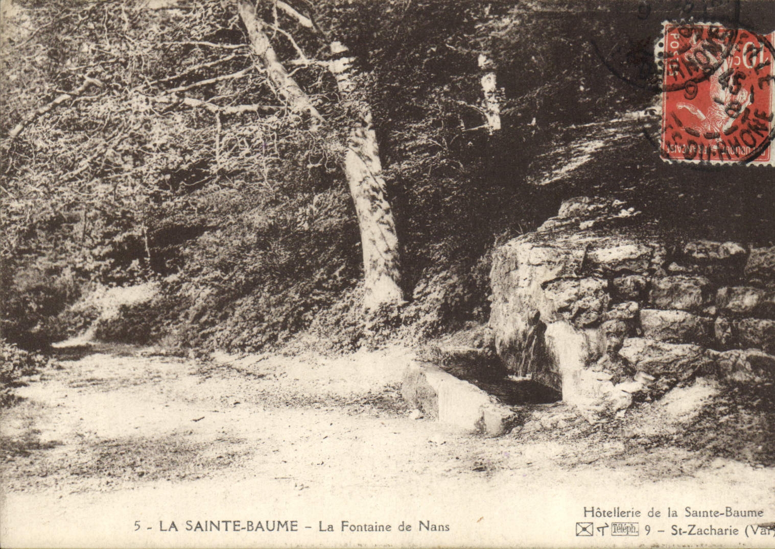 La Sainte-Baume — Die Fontaine de Nans — Hotel de la Sainte-Baume