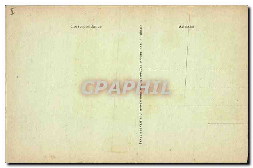 La Sainte-Baume: Ascent of Saint-Pilon — Publisher: Établissements Dimpressions Manouis — Back