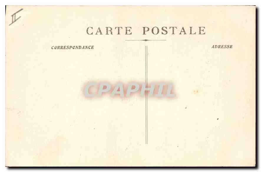 La Sainte-Baume — Arrival at the Cave — publisher CPAPHIL, no. 33 — Back