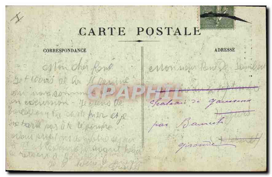 La Sainte-Baume — La Grotte et le St-Pilon — Éditeur AD — Rückseite