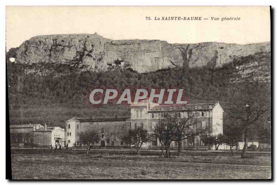 La Sainte-Baume — Vue générale — 75