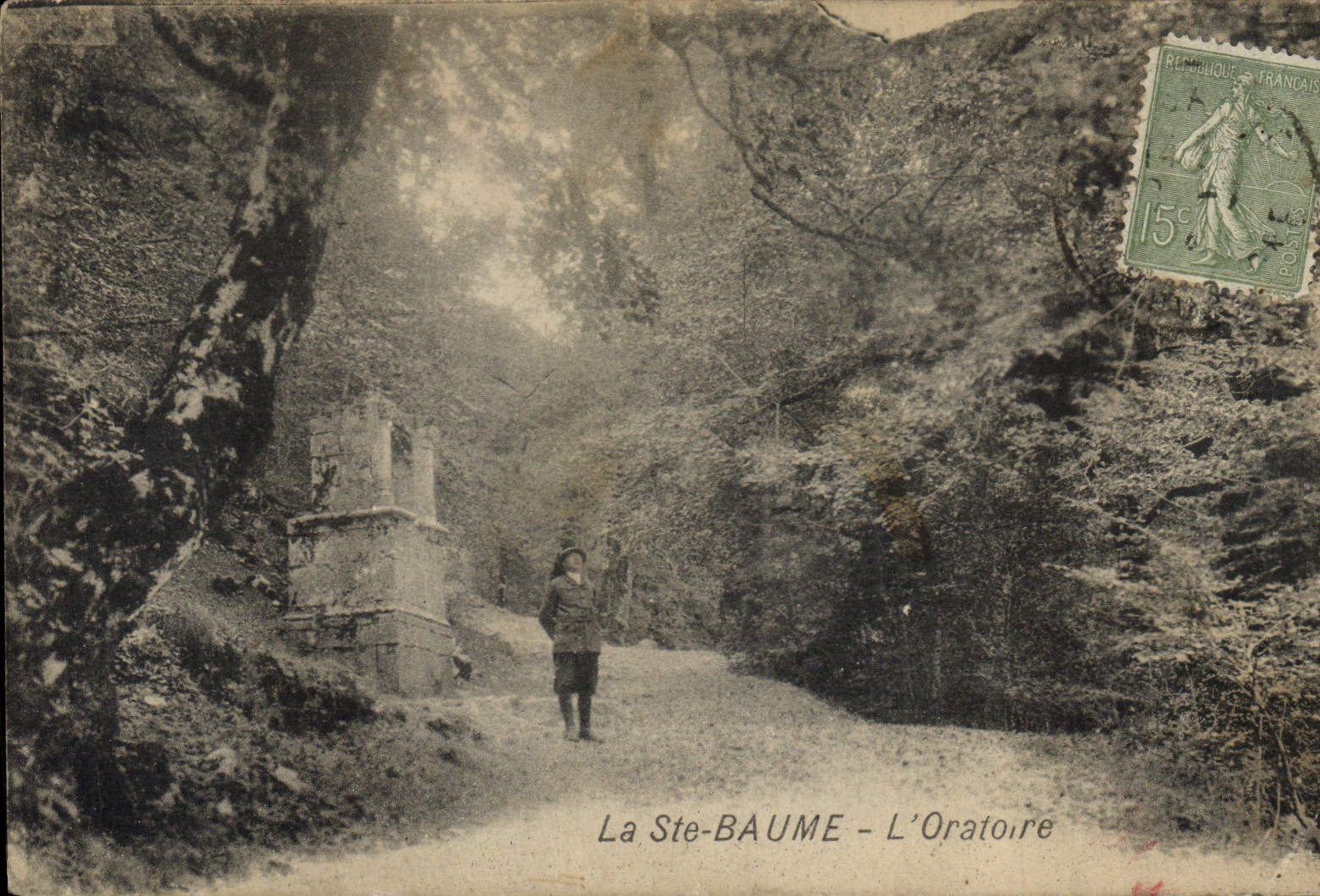 CPA La Ste Baume L'Oratoire