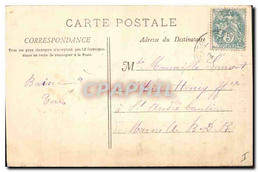 La Sainte-Baume - Arrival at the Cave — Phototypie E. Lacour, Marseille, n° 905 — Back