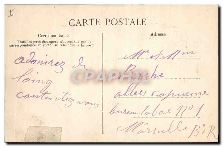 La Sainte-Beaume — The Cave — Publisher: 1117 — Back