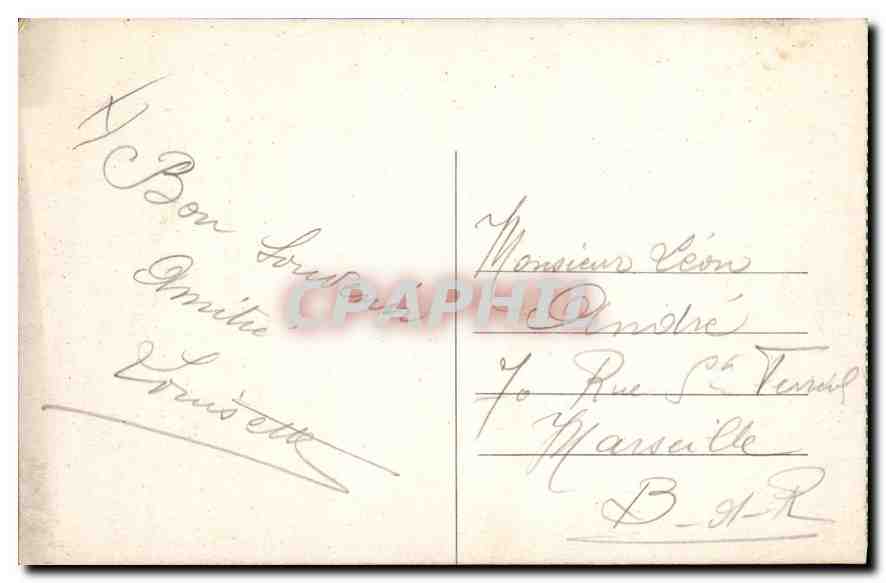 La Sainte-Baume — Montée du Saint-Pilon — CPAPHIL n°61 — Verso
