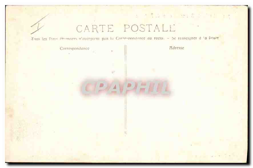 La Sainte-Baume - Le Col de Bretagne — P. RHUAT, ÉDIT. - MARNETIER, n°713 — Rückseite