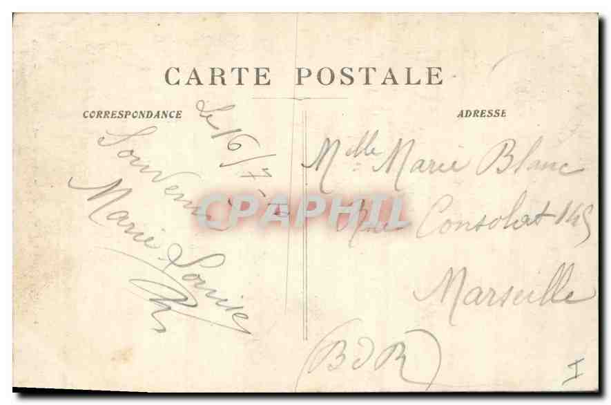 CPA La Sainte Baume Le St Pilon et la Grotte  — Verso