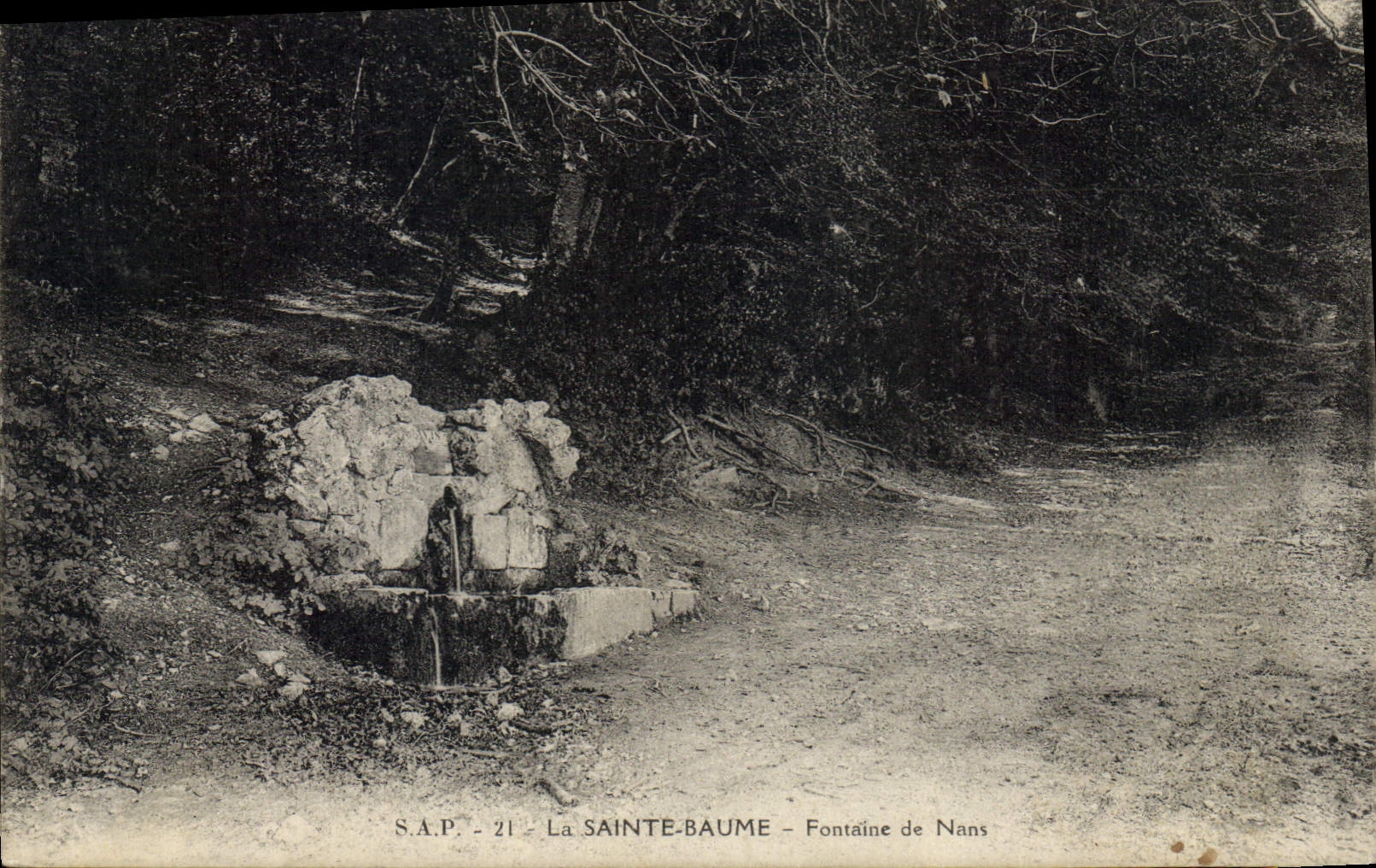La Sainte-Baume — Fontaine de Nans — S.A.P. 21