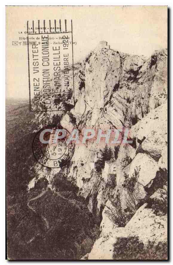 Höhle Sainte-Baume — Kolonialausstellung Marseille — 1923