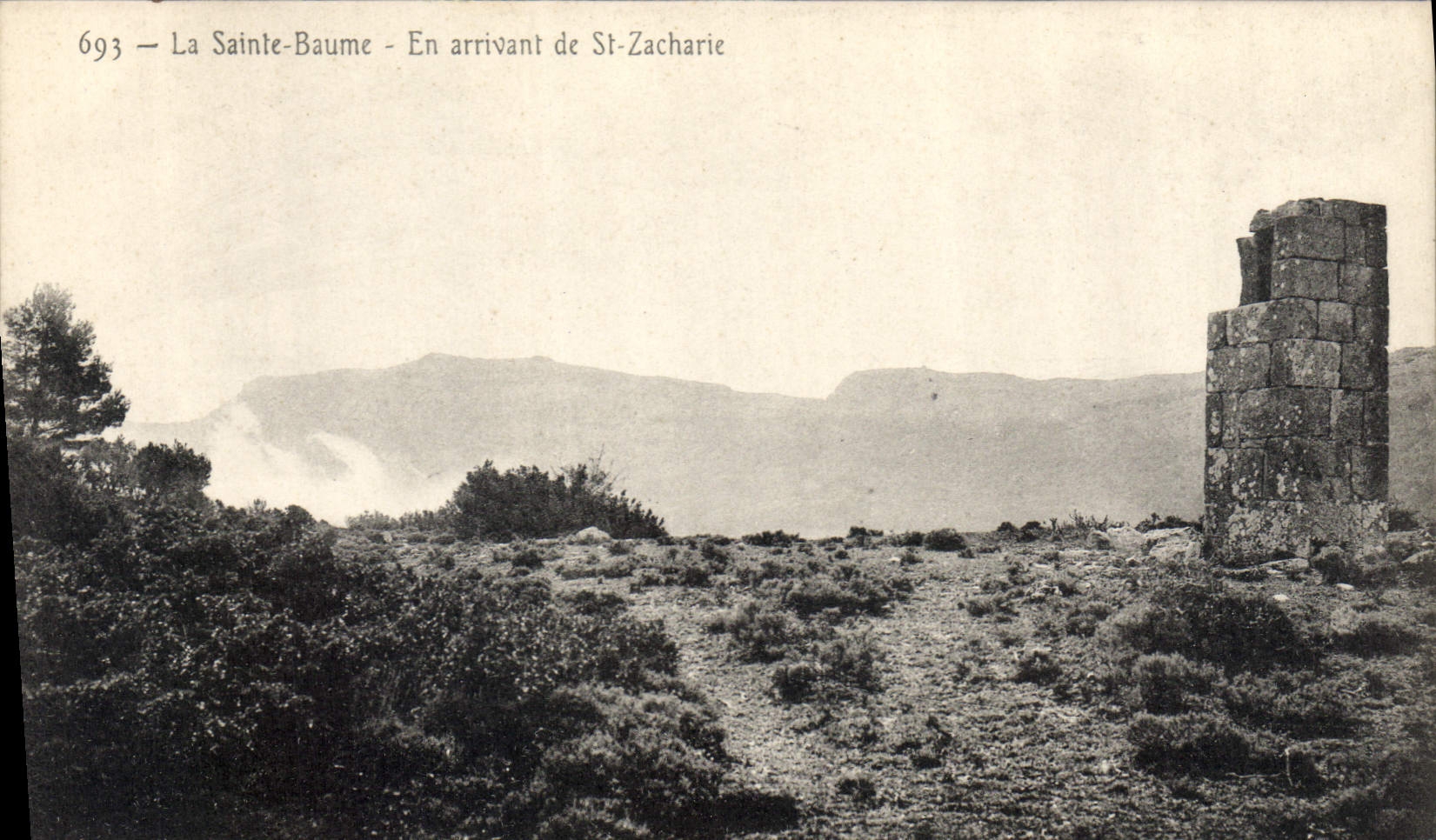 La Sainte-Baume — Unterwegs von St-Zacharie — n° 693