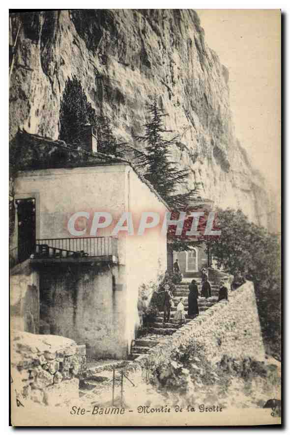 Ste-Baume - Aufstieg zur Grotte — unbekannter Verlag, Seriennummer nicht sichtbar