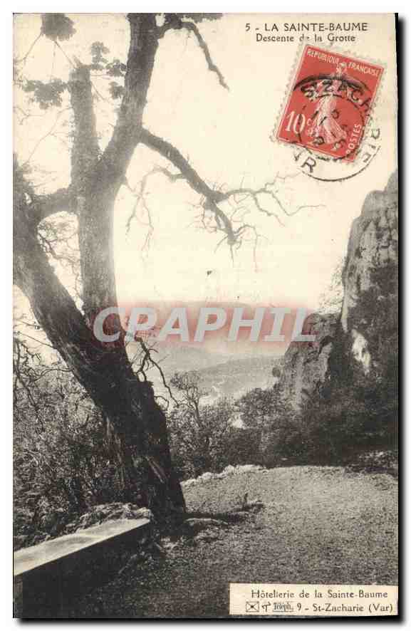 Sainte-Baume — Abstieg in die Höhle — Hôtellerie de la Sainte-Baume, St-Zacharie (Var)