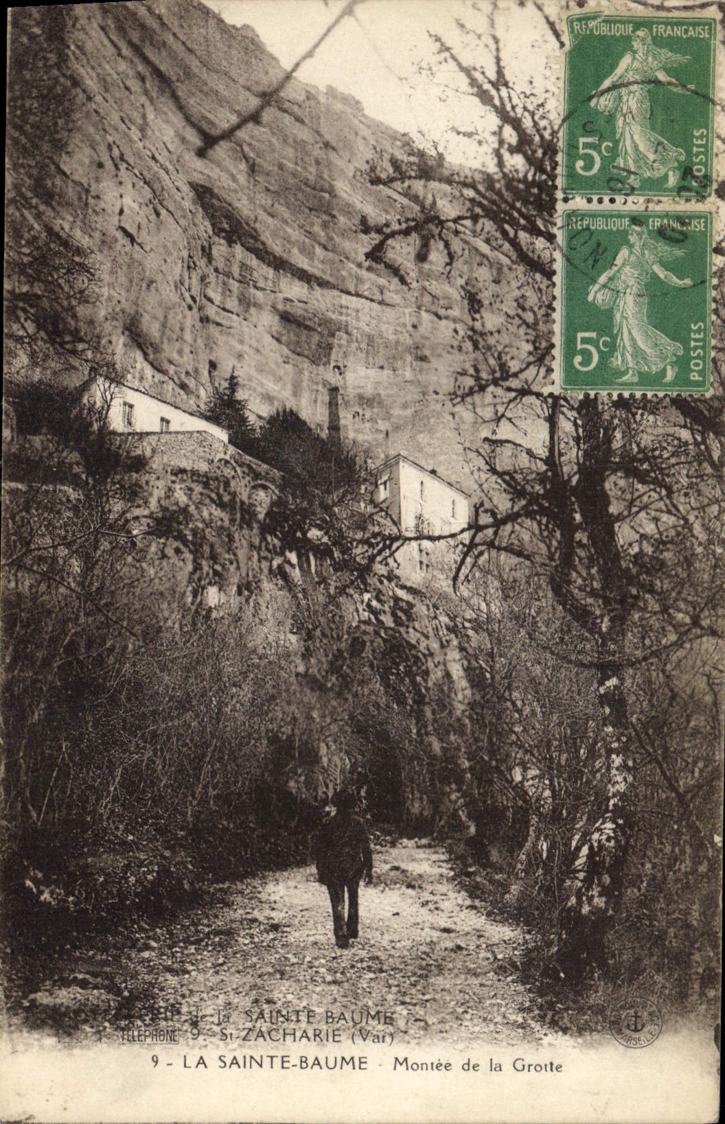 La Sainte-Baume — Montée de la Grotte — St-Zacharie (Var)