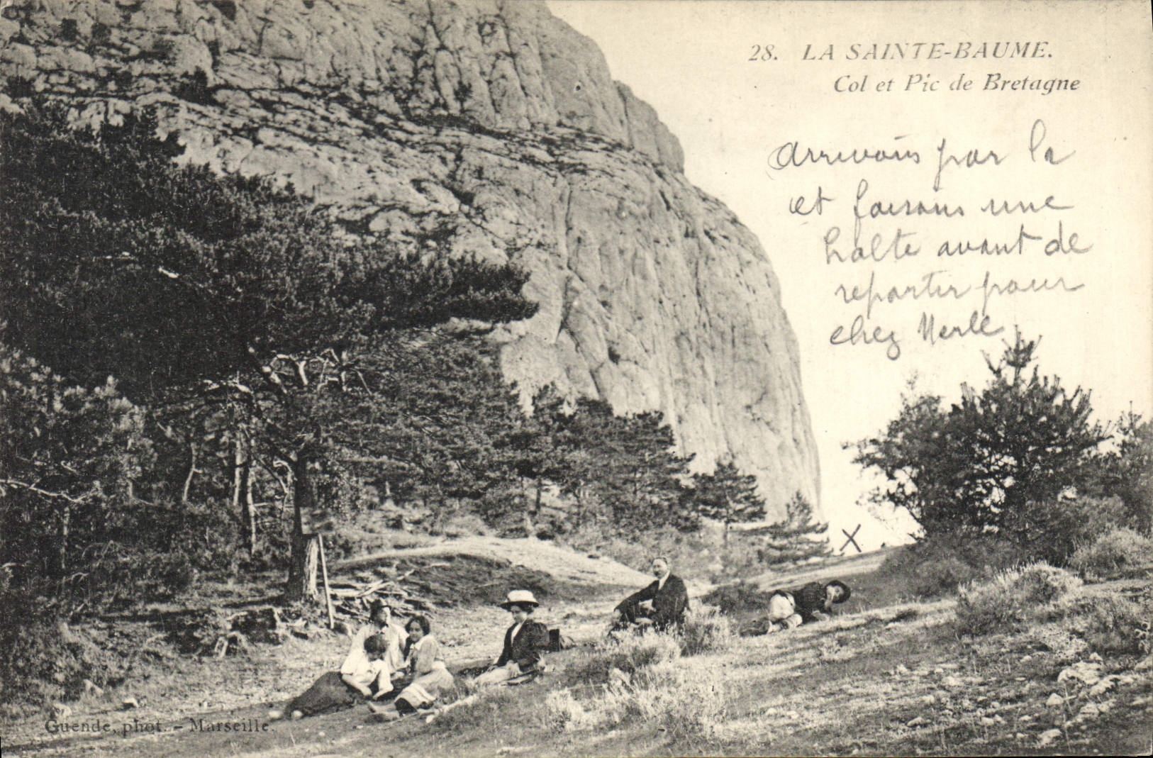 La Sainte-Baume — Col et Pic de Bretagne — Guende, phot. - Marseille, n°28