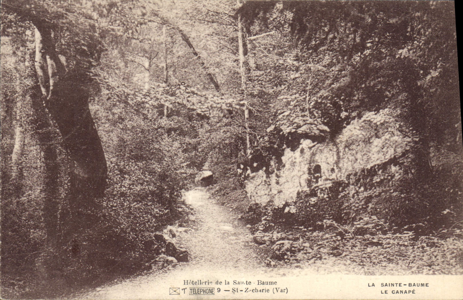 La Sainte-Baume — Le Ganapé — Hotel de la Sainte-Baume, St-Zacharie (Var)