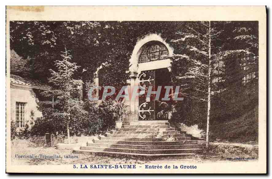 La Sainte-Baume — Entrance to the Cave — Percival Tremellat, tabacs