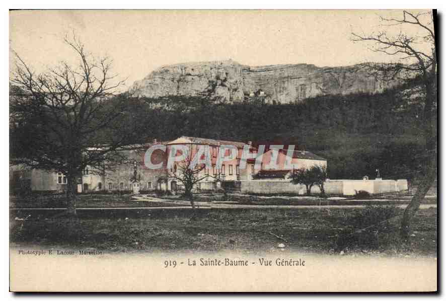 La Sainte-Baume - Vue Générale — Phototype E. Lazour, Marseille, n° 919
