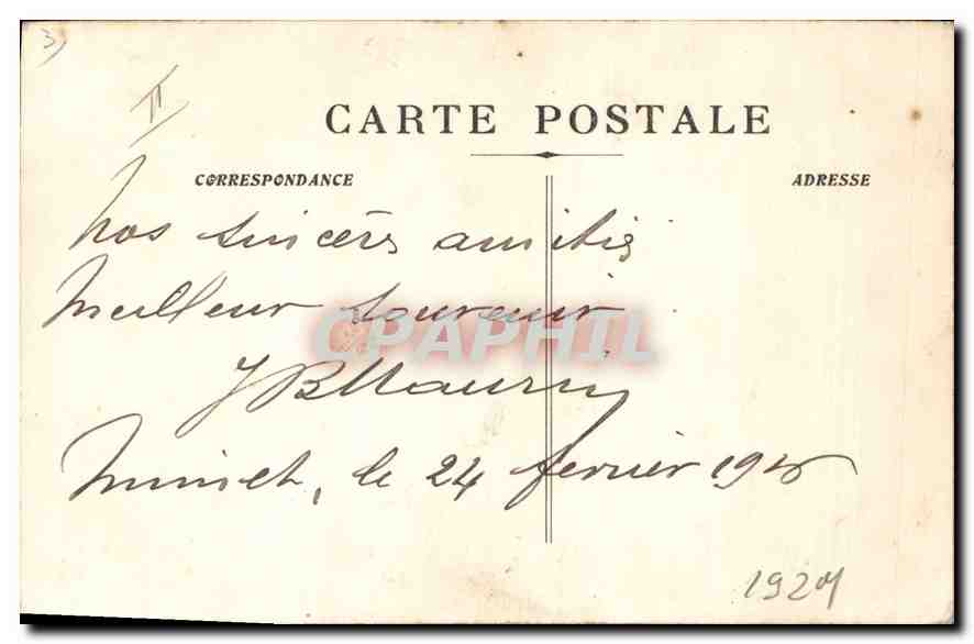 La Sainte-Baume — Arrivée à la Grotte — éditeur non identifié, n° 33 — Verso